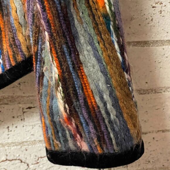 Katherine New York Multicolor Textured Wool-Blend Jacket - Picture 5 of 13